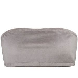 Skims velour bandeau bra